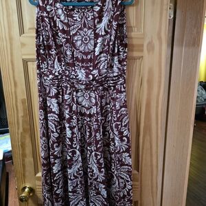 Floral Print Sleeveless Dress